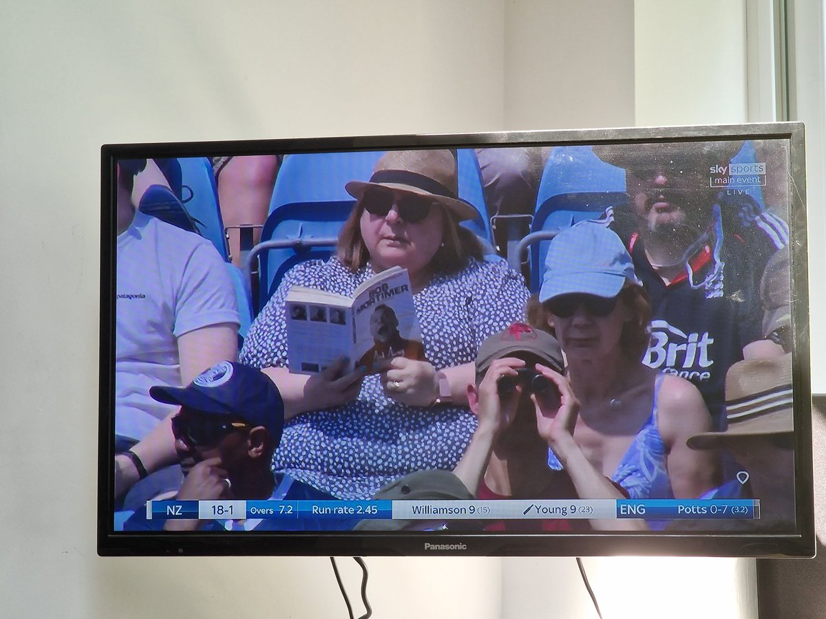 And Away!.....in the first 30 minutes of the Test Match <a href="/RealBobMortimer/">bob mortimer</a>