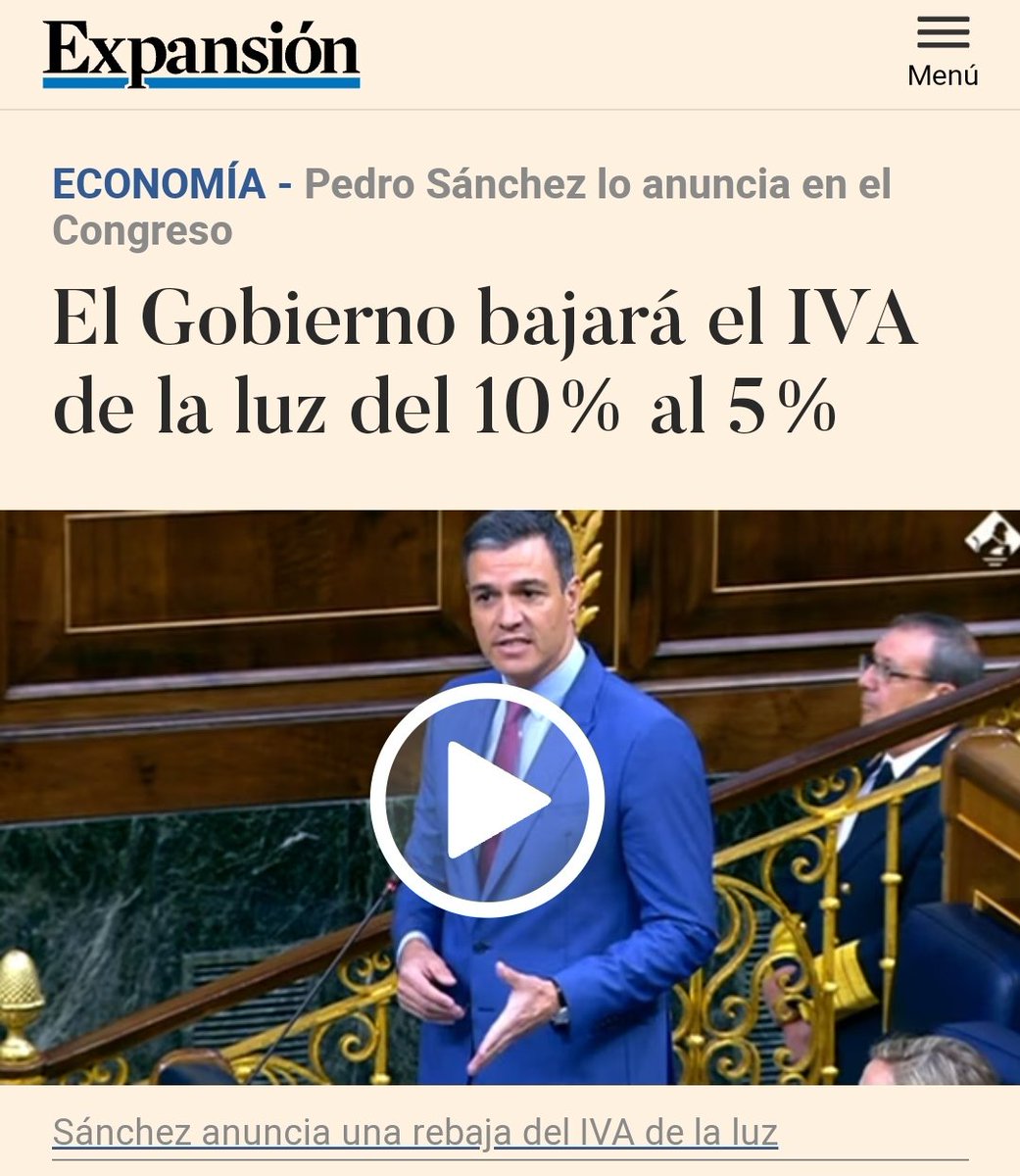 🚨 La derrota del PSOE en Andalucia ha forzado a Sánchez a bajar el IVA de la luz.
📌 Para <a href="/AhoraTuOrg/">AhoraTú</a> es una buena noticia, pues familias y empresas estaban consumiendo un 25% menos y pagando un 68% más
📢 En la actualidad hay que bajar los impuestos a los carburantes, gas y luz