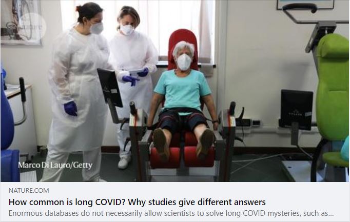 New Nature article on #LongCOVID discusses about challenges of studying long COVID. It says that part of the problem is the definition of long COVID, which has been linked to more than 200 symptoms.
Article link: nature.com/articles/d4158…
LongCovid rehab: hur.fi/.../press-rele…...