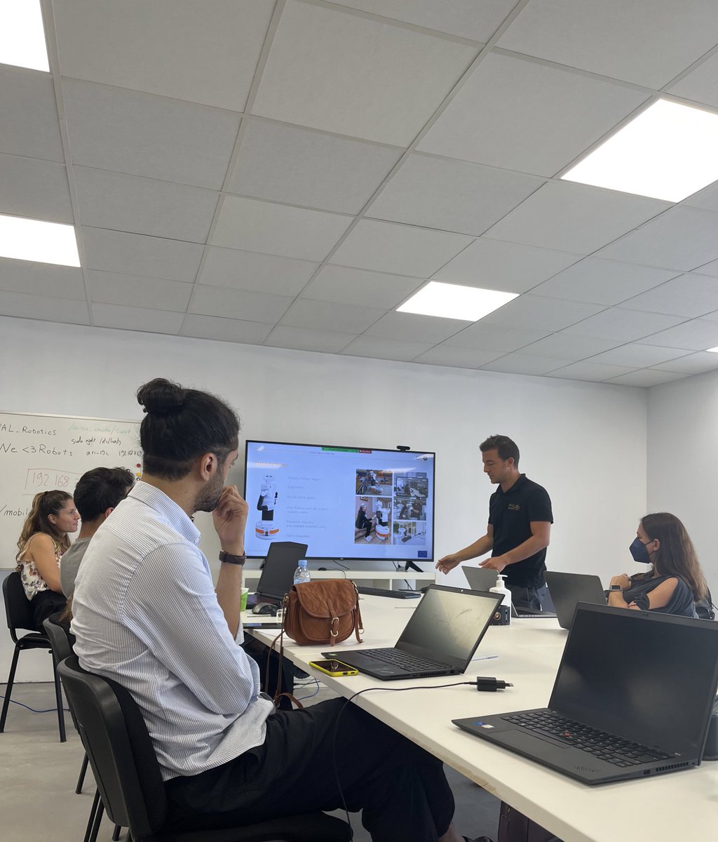 Final day at <a href="/PALRobotics/">PAL Robotics</a> for the 2nd <a href="/PerseoProject/">PERSEO European Training Network</a> Residential Workshop #Robotics #innovation #tech