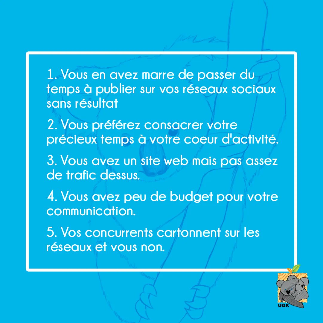 Jusdicieusecom's tweet photo. 🐨👉 Lisez les affirmations sur les visuels. Si vous répondez oui à au moins deux d'entre elles, contactez-moi pour faire un point : https://t.co/kpq8Fysgg5 ✅

UpGreat Kom, un concept Jus d'icieuse Com🍊
#cm #communitymanagement #communitymanager #douai #lille #arras #lens #nord https://t.co/XR9H9OzAot