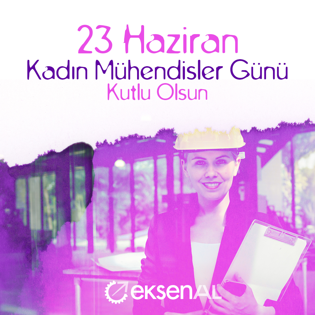 UNESCO 2016'dan bu yana “kadın mühendis olmanın zorluklarına farkındalık kazandırabilmek için” 23 Haziran'ı Uluslararası Kadın Mühendisler Günü olarak kutluyor. 
Kendisine sunulan kalıplar ile yetinmeyen ve hep daha iyisini hedefleyen tüm kadın mühendislerin günü kutlu olsun.