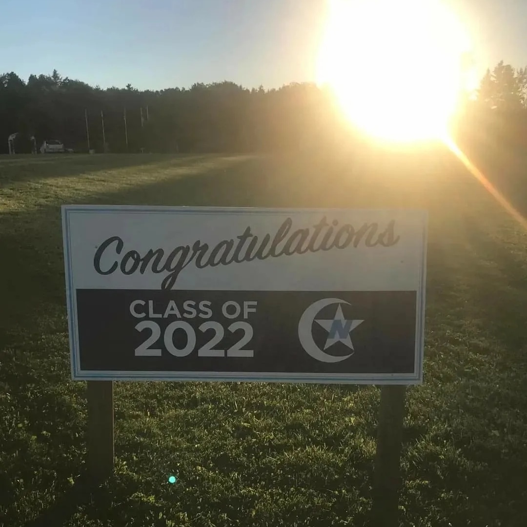 Graduates of CNHS. Stand Tall! Be Proud! This is Your Day!
Congratulations! Best wishes as you move forward!
As you celebrate have fun be safe. Make plans for a ride home if you are drinking. Call for someone to get you. Don't drink and drive🤍💙
<a href="/cnhsstars/">CNHS</a> 
<a href="/ASD_West/">Anglophone School District West ASD-W</a>