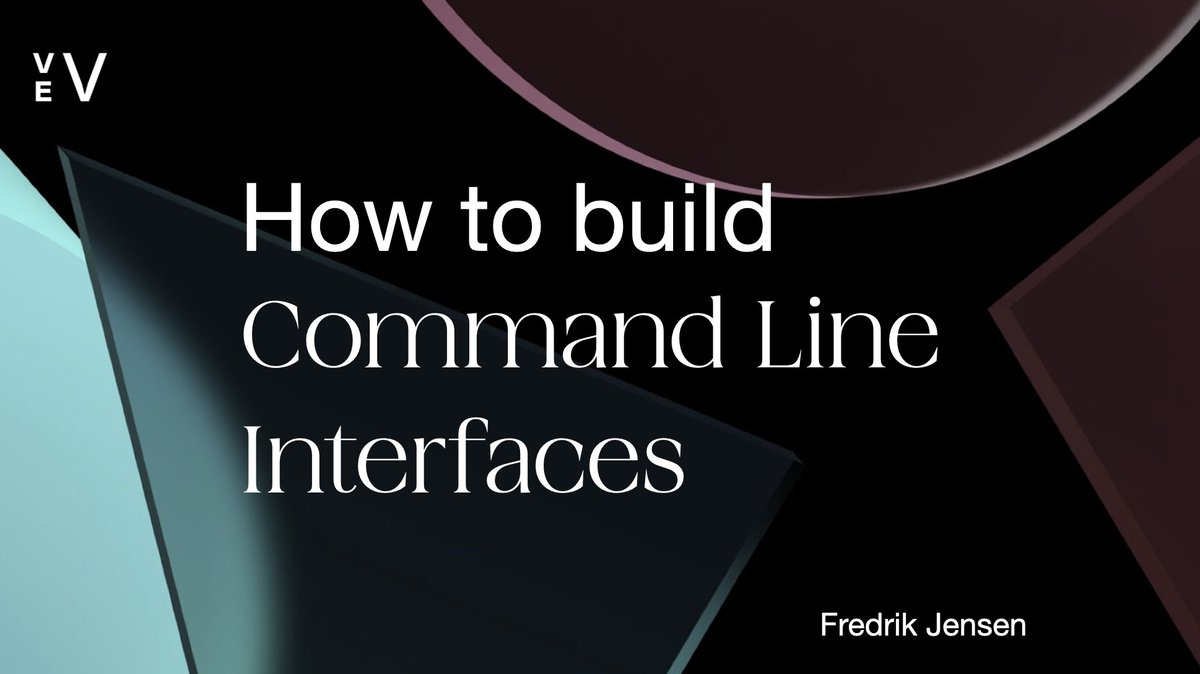 Looking forward to give a React Short about how to build CLI's at <a href="/ReactNorway/">React Norway 🗓 June 5th, 2026!</a> tomorrow! 🎉 And also to give a little sneak peak of our new <a href="/vevdesign/">Vev</a> CLI that we have been working on 🤓