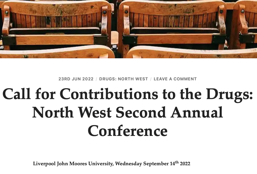 Drugs_NW's tweet image. The call for contributions to the DNW second annual conference is now live! 
More info and the link to submit abstracts can be found here: tinyurl.com/3r6suwmk
Looking forward to some exciting submissions!