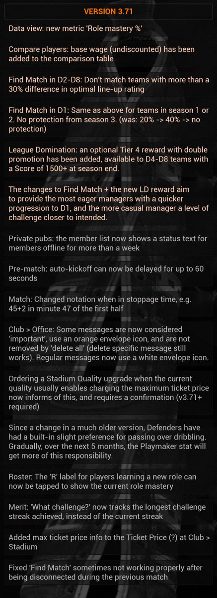 Version 3.71 out now. Update in the play store 👍