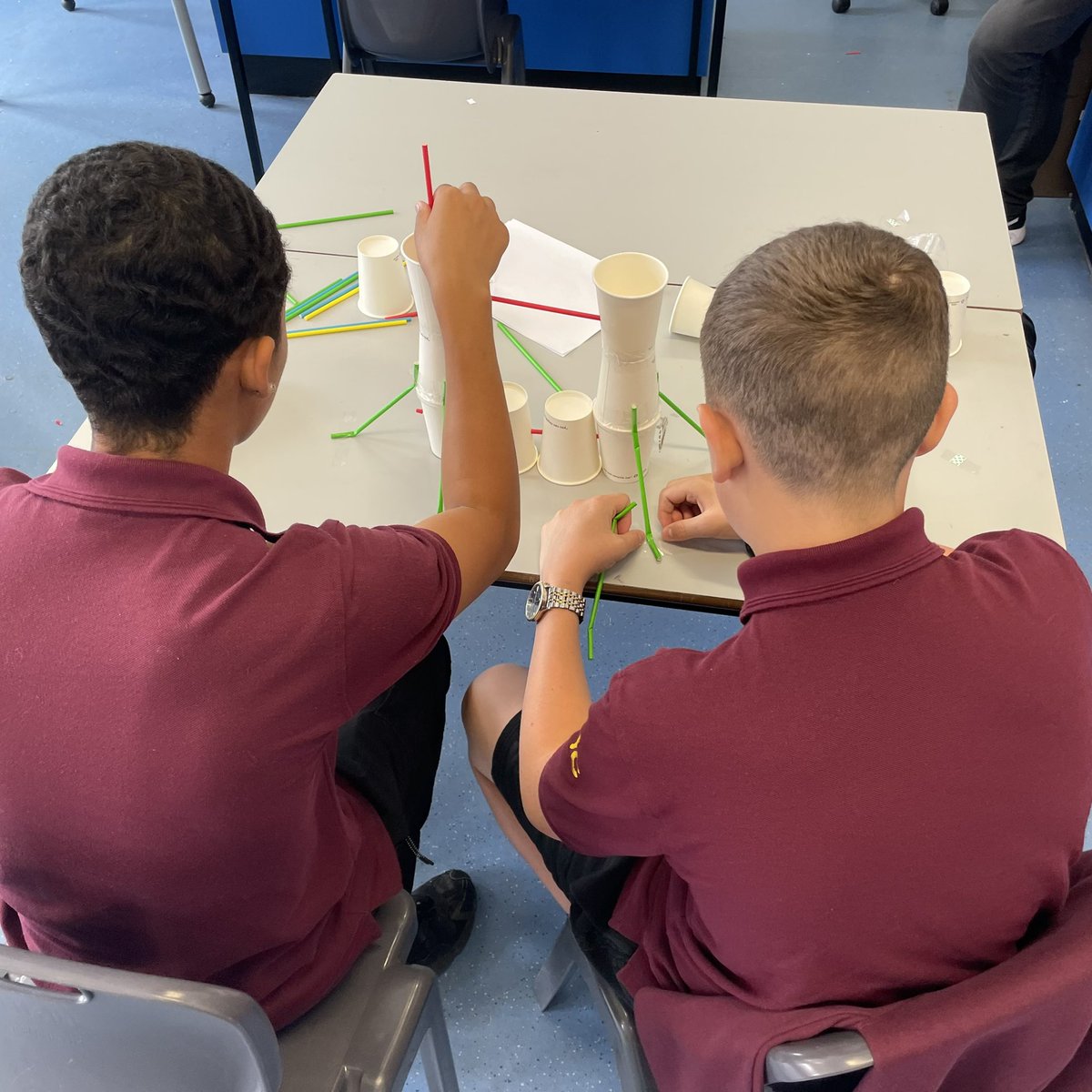 Great to see everyone trying new subjects today for our options taster day! #PRUkidscan #ThisIsAP #TeamWVC #APworks