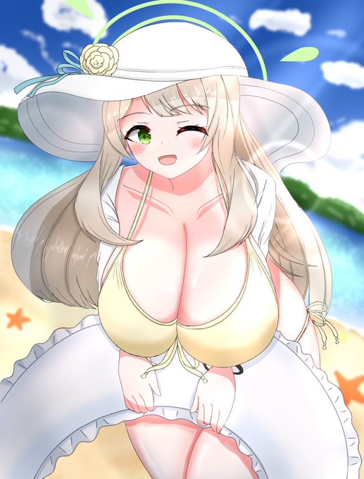 水着ノノミ
 #ブルアカ 