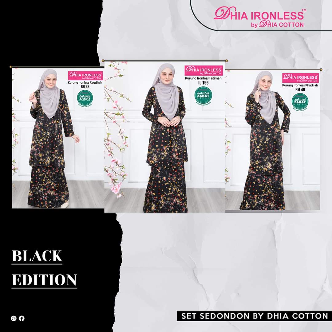 ✨ Thread Pasar Malam 
💐💐💐💐💐💐💐💐💐💐
BELI 2 PASANG KE ATAS DAPAT FREE POSTAGE KE SELURUH SEMENANJUNG  UOLLSS 🤩🤩

Sis suka betul tengok baju loose &amp; labuh macam ni .
Longgar tapi tetap nampak cantik dan manis kann 😍