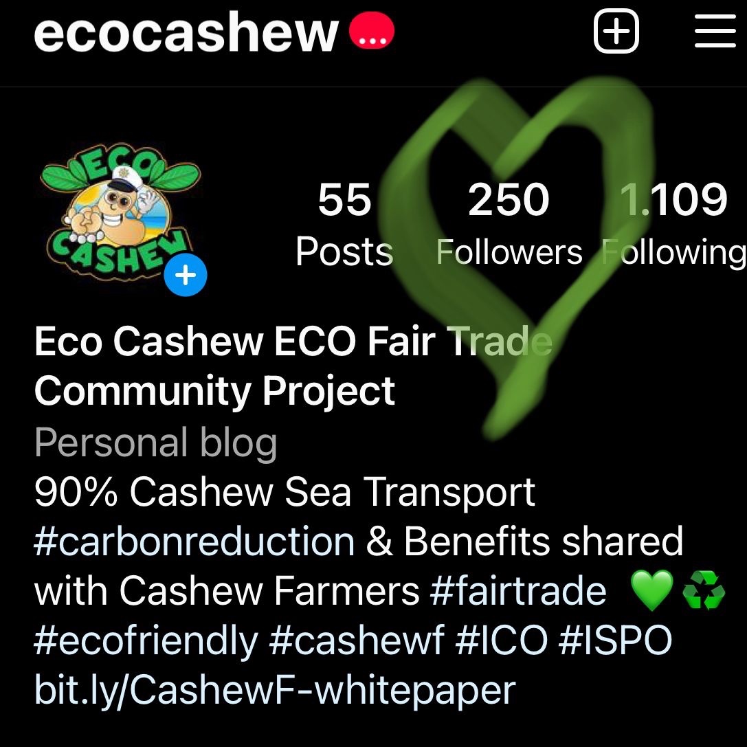 EcoCashew's tweet photo. Thank you Instagrammers for your support! 250 Followers now and growing every single day! #ECOSUPPORTERS #FAIRTRADERS #fairTradeSupport #FairTrade #ecocashew https://t.co/9NktwK8304