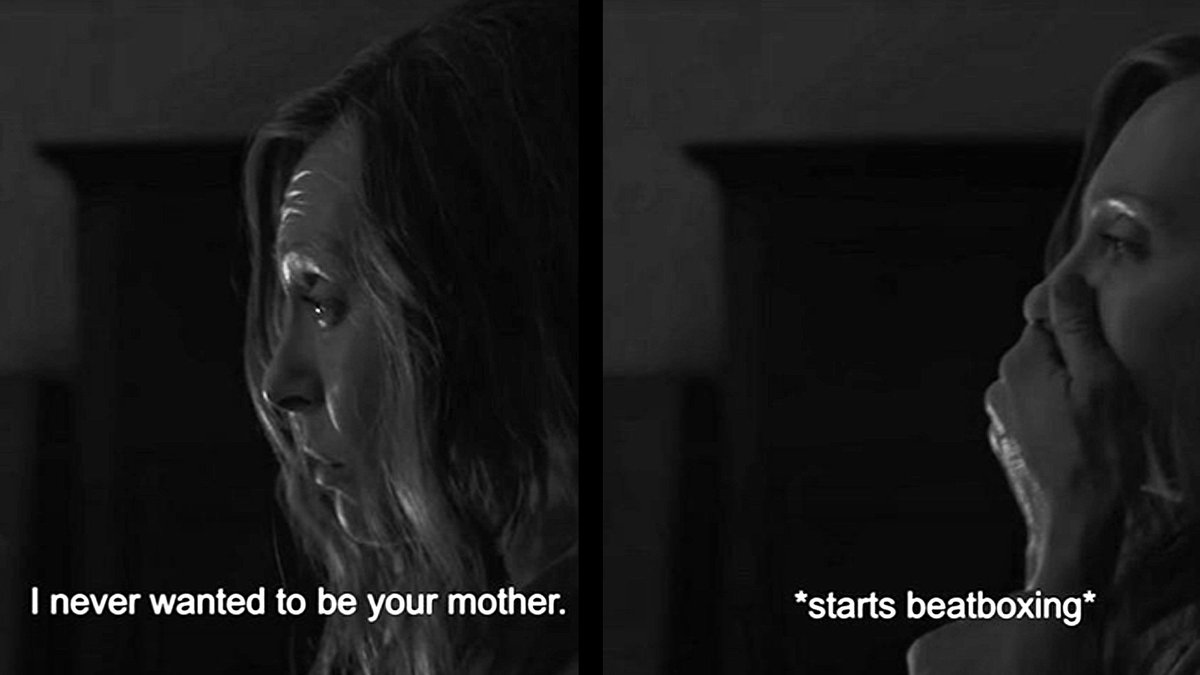 photo_Abe's tweet photo. classic #meme
#hereditary #horror #paris #france #film #cinema #CEFF2022 @CEfilmfestival @AriAster #festival https://t.co/XsnENhz3hN