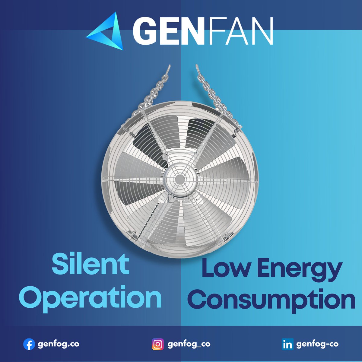 genfog_co's tweet photo. Seranızda hem sessiz çalışma özelliği hem de düşük enerji tüketimi sunan bir sirkülasyon çözümü mü arıyorsunuz? GENFAN Sirkülasyon Fanları size en uygun çözümü sunuyor.

#genfog #genfan #sera #sirkülasyonfanı https://t.co/jwN5fWJtLq