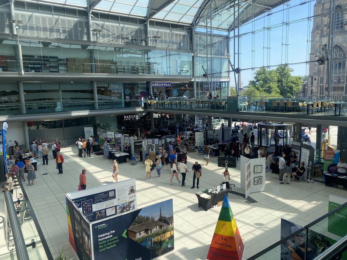 Great stall turnout in Norwich! #LDWeek2022