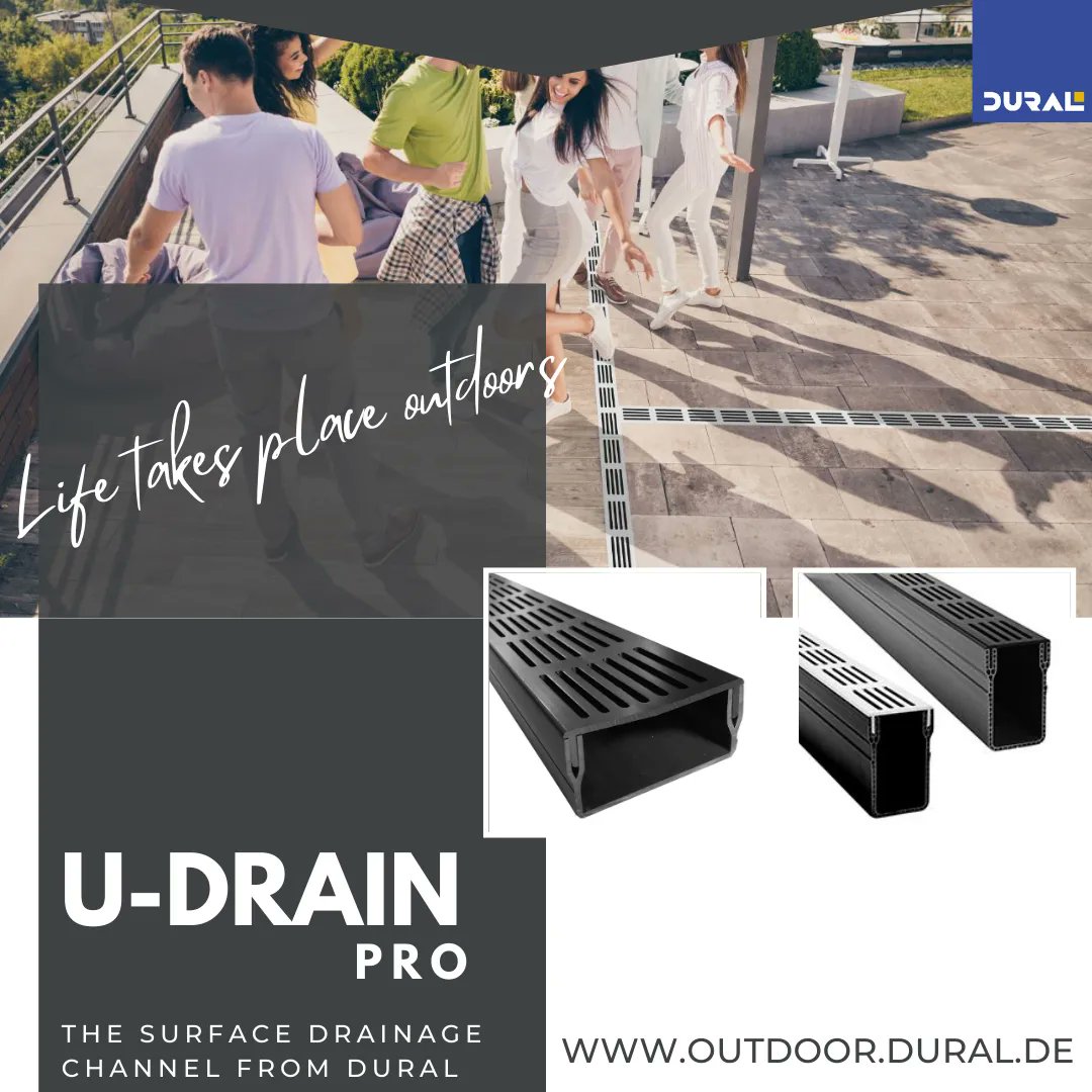 Dural_UK's tweet photo. Another product that is new and improved is the U-Drain pro! The robust and shock-resistant design is perfect for modern landscaping. Each system has multiple components available, all fitting together with a simple connector allowing easy installation. 

#UDrainpro #NewWebsite https://t.co/iI8Yidyx1h