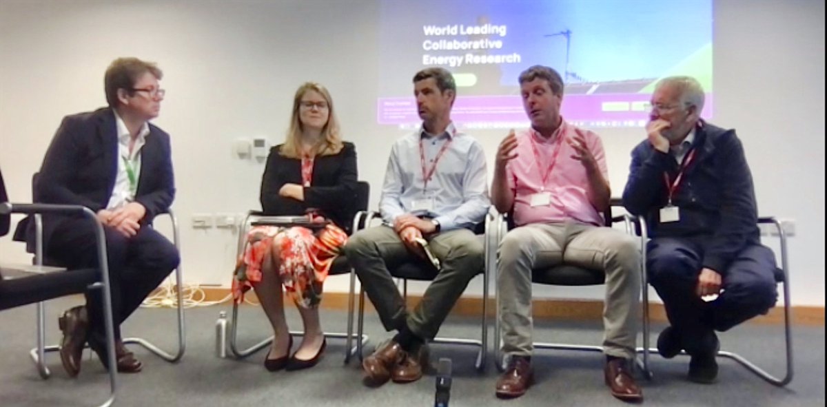 <a href="/IERC_Info/">IERC</a> Head of Group Padraig Lyons, moderating the panel session, with panelists <a href="/LexScn/">Alexandra Schneiders</a> <a href="/_barryhayes/">Barry Hayes</a> Sean Lyons <a href="/WaltonInst/">Walton Institute</a> &amp; Dudley Stewart <a href="/SmartMpower/">Smart MPower</a> #gop2p #enerconf