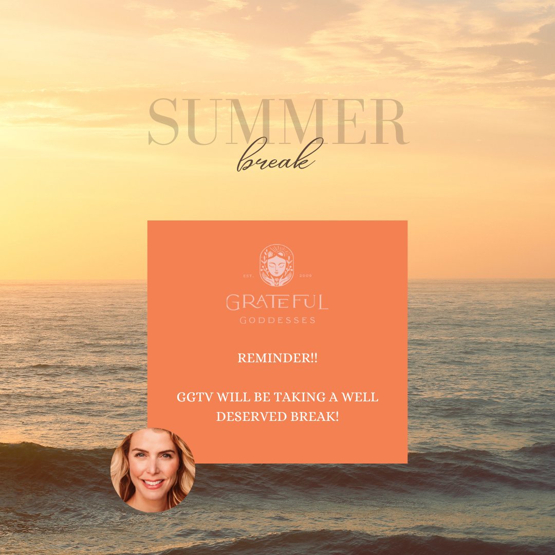 Gr8fulgoddesses's tweet photo. Just a reminder!

Karen and her goddess pals will be taking a break for the summer, keep your eye out for September!

https://t.co/Iybvx0RWnB https://t.co/iVOhlfJjsd