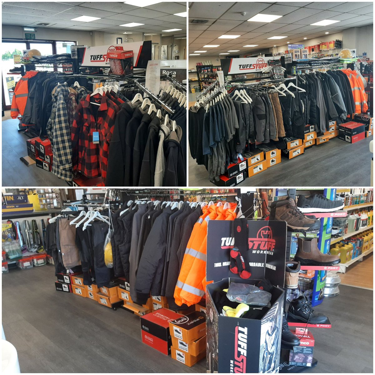 md_tuffstuff's tweet photo. Call into BPS Twekesbury for all your @TuffStuff_UK workwear #workwear #safetyfootwear #twekesbury https://t.co/ISr8Pwty4e