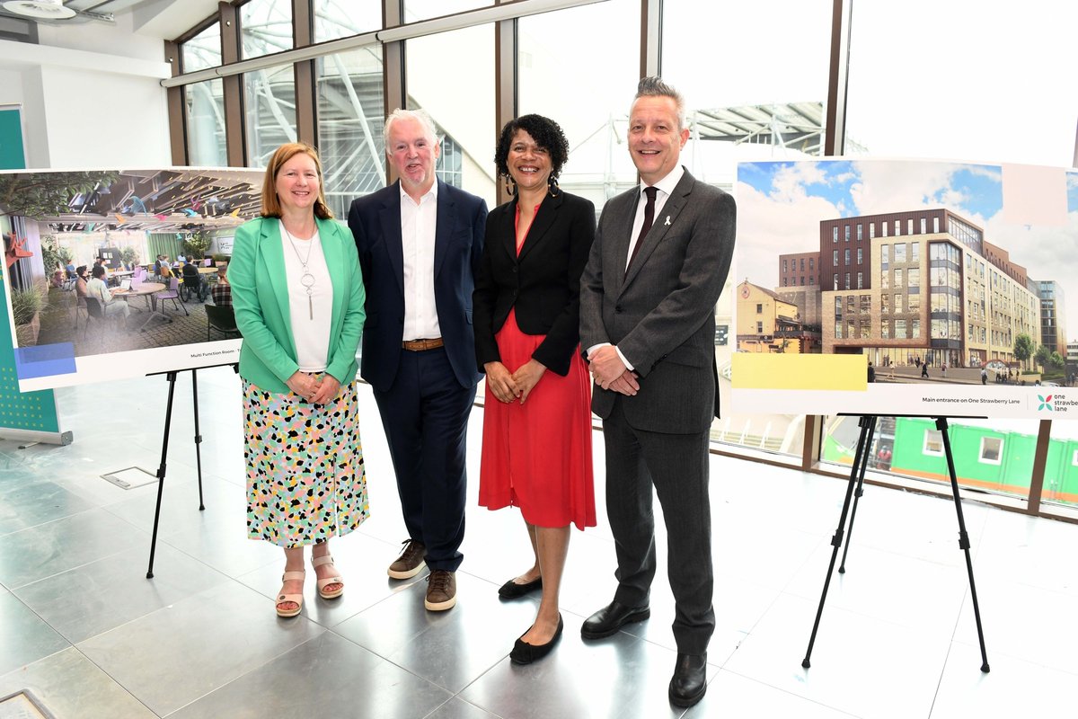 Thank you to everyone who attended our event on Friday! Including Pam Smith and Nick Kemp from <a href="/NewcastleCC/">Newcastle City Council</a>,  <a href="/MarkGHenderson/">Mark Henderson</a>, and <a href="/ChiOnwurah/">Chi Onwurah 💙</a>. We're excited to introduce the freshest ways of working to the city. If you'd like to be part of our workspace, let us know below 👇