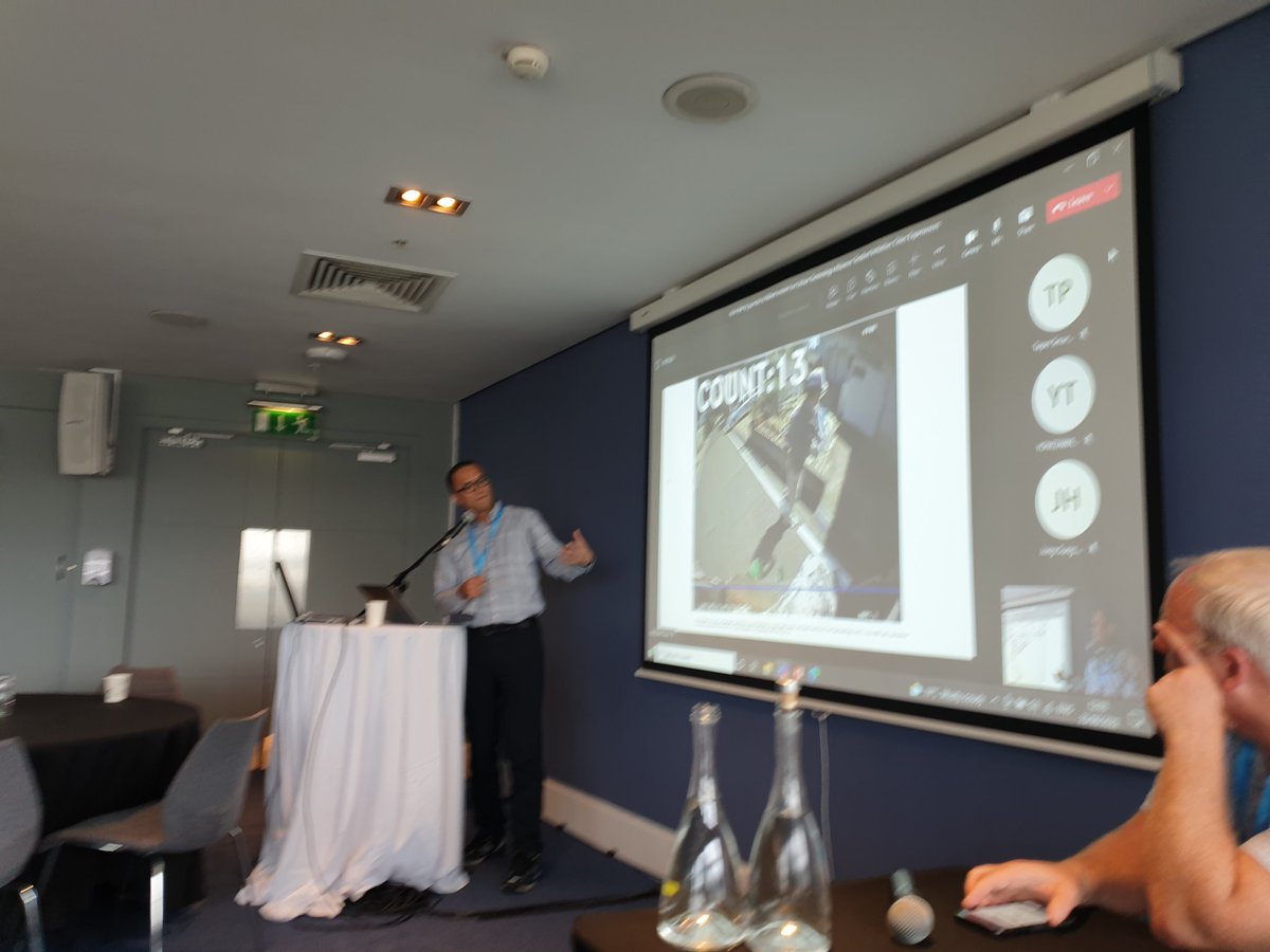 UrbTechAlliance's tweet photo. At the #UTA session at #IoTWeek2022 Takuro yonezawa talking about pollution monitoring in Fujisawa Japan. #DataAnalytics #SmartCities https://t.co/gY5YYJS0cF