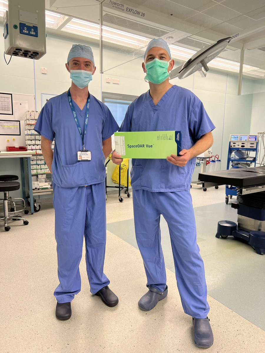 🇮🇪 Great to be in #Dublin supporting Dr. Gerard McVey. Our latest physician to join the team offering #SpaceOAR at St.Vincent’s Private Hospital.👏🏼 #prostatecancer #radiotherapy #improvingpatientoutcomes