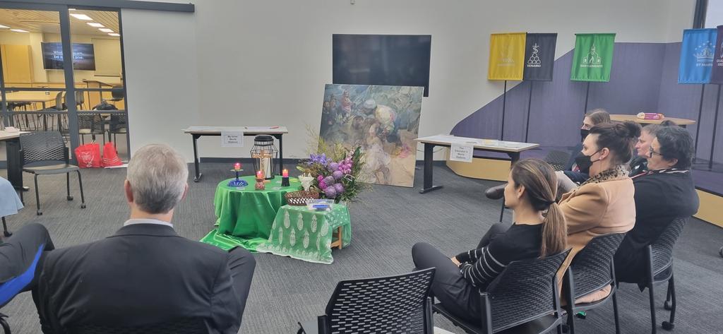 Being moved with compassion staff retreat. Our staff spending some time on their own formation this afternoon, self compassion and being open to the compassion of others.
<a href="/ServiteCollege/">Servite College</a>