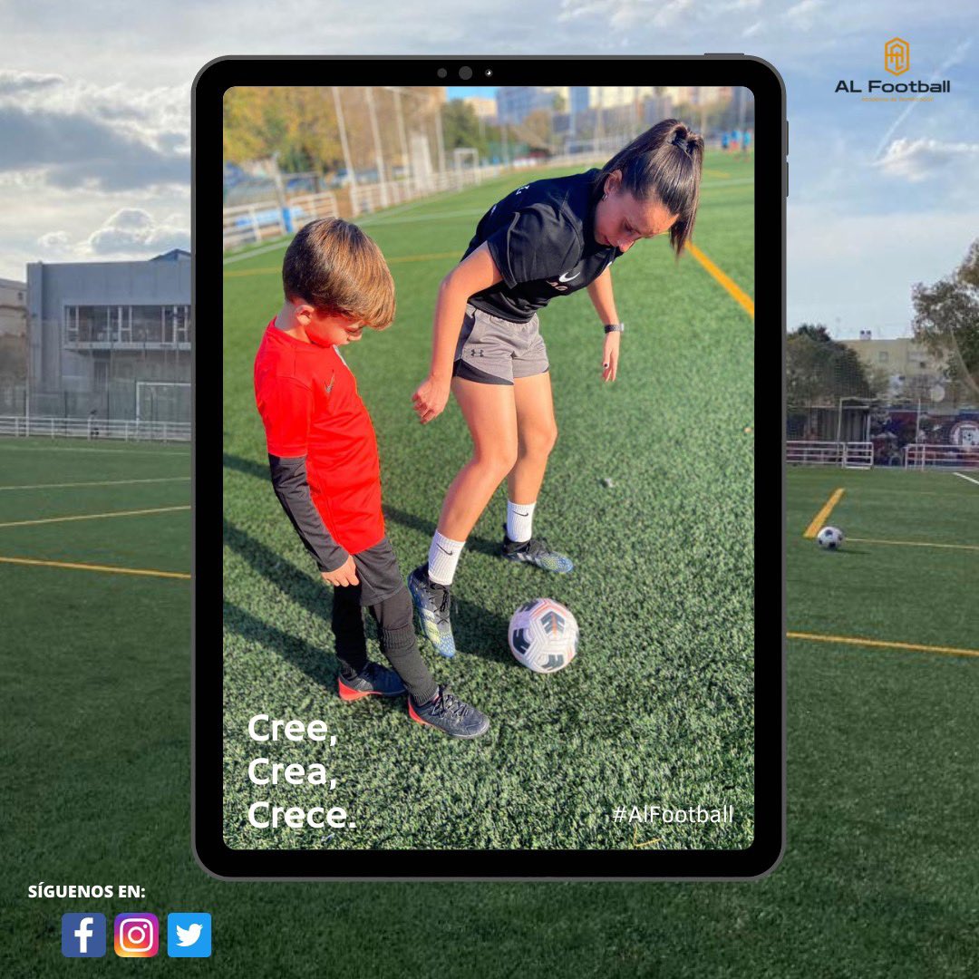 ALFootballAT's tweet photo. ⚽️ Hoy os queríamos recordar una frase que forma parte de la filosofía de AL Football:

👉 “Trabajar la habilidad es clave en nuestros entrenamientos: el jugador debe sentir la libertad que a veces no tienen en el contexto real de un partido”. https://t.co/abgtT1UHmp