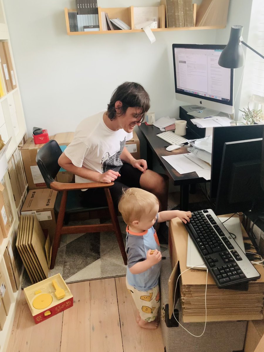 The staff at @fikarecordings are getting younger and younger. Looks like the next release will be available on Fisher Price disc only.

#indielabels #diymusic