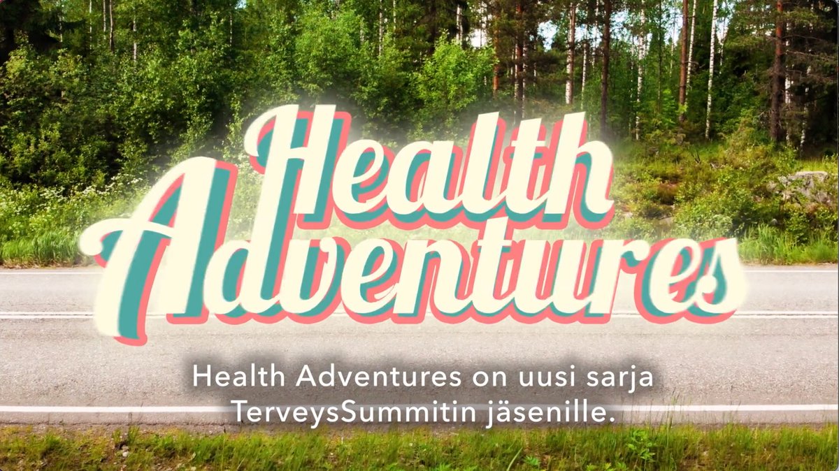 TerveysSummit seikkailee kesässä! Health Adventures -alkuperäissarja Osa 1/5 Halmetoja Teaser youtu.be/RLnuIQX-fA4 #terveyssummit #terveys #hyvinvointi #health #adventures #kesäseikkailu #alkuperäissarja