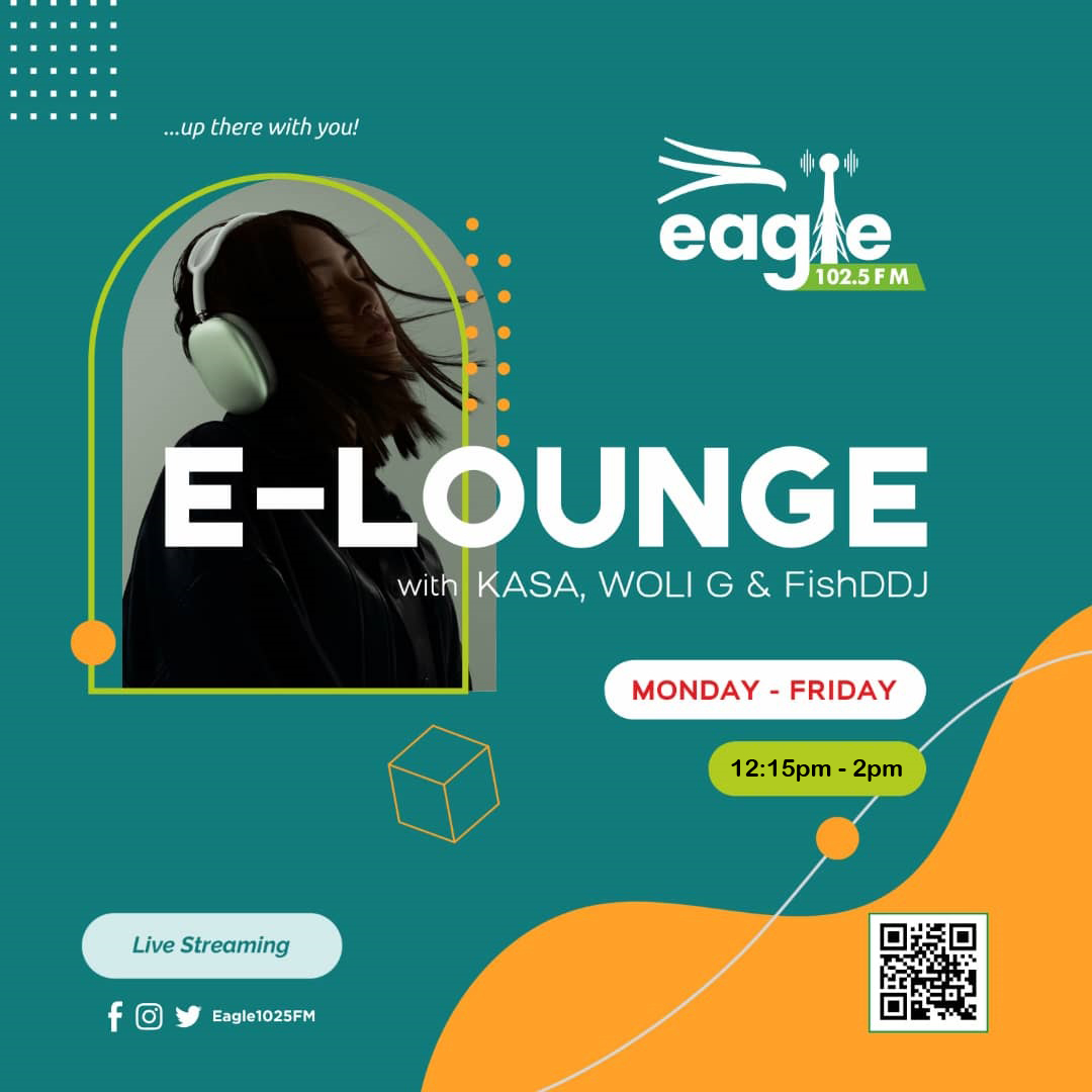 Eagle1025FM's tweet photo. π»π§#NowOnAir "E_Lounge" w. @gbemidepoola x @Madame_Henee x @TheSpicyFish
#ListenLive @ https://t.co/x8gE58114F
#UpThereWithYou βοΈ
#ThrowbackThursdayEdition https://t.co/g98DBKIPWa