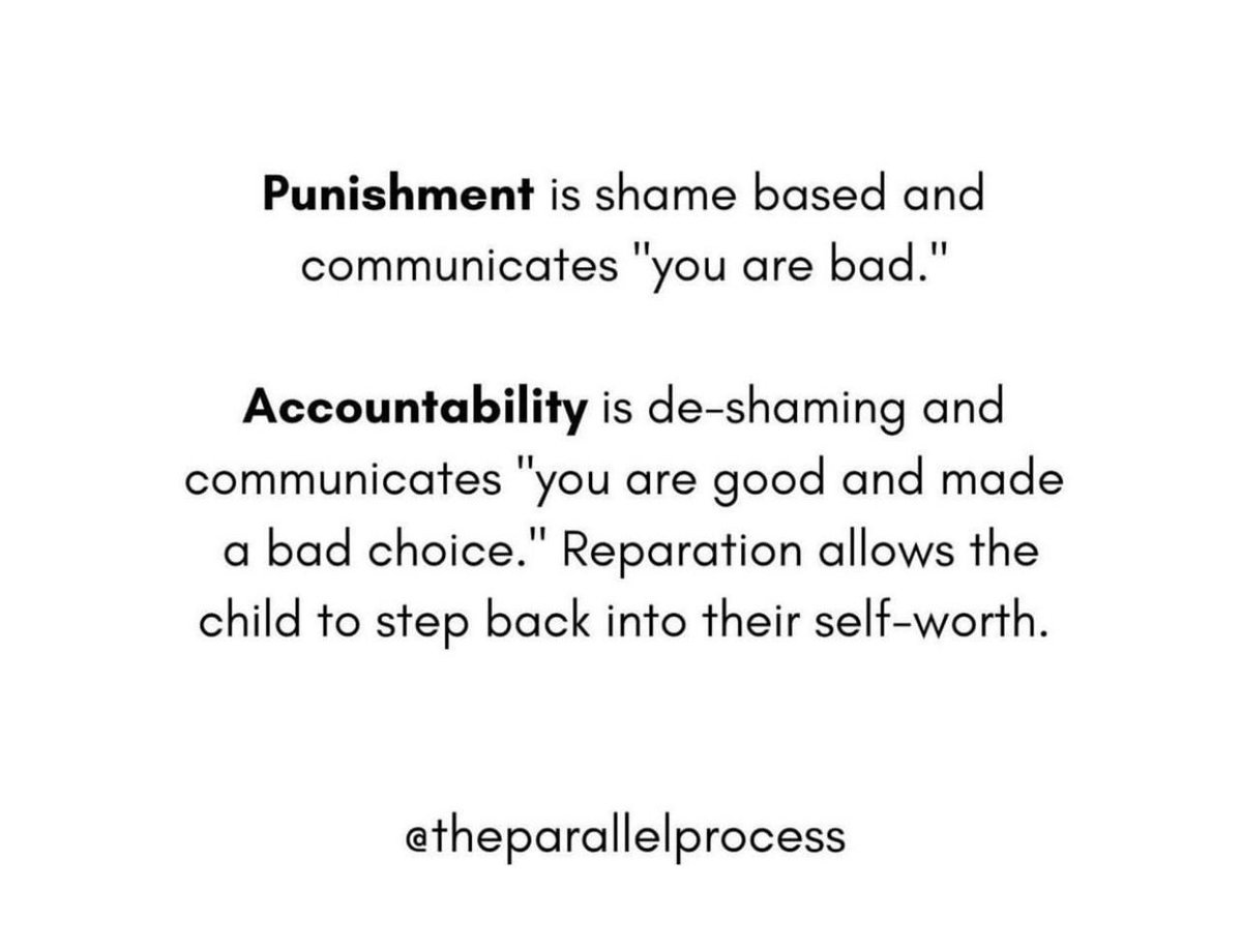RachelR_EdS's tweet image. Rethinking discipline and consequences. In the spirit of restorative practices,consequences must include accountability that assures dignity in addition to the “lesson” being taught. #parallelprocess