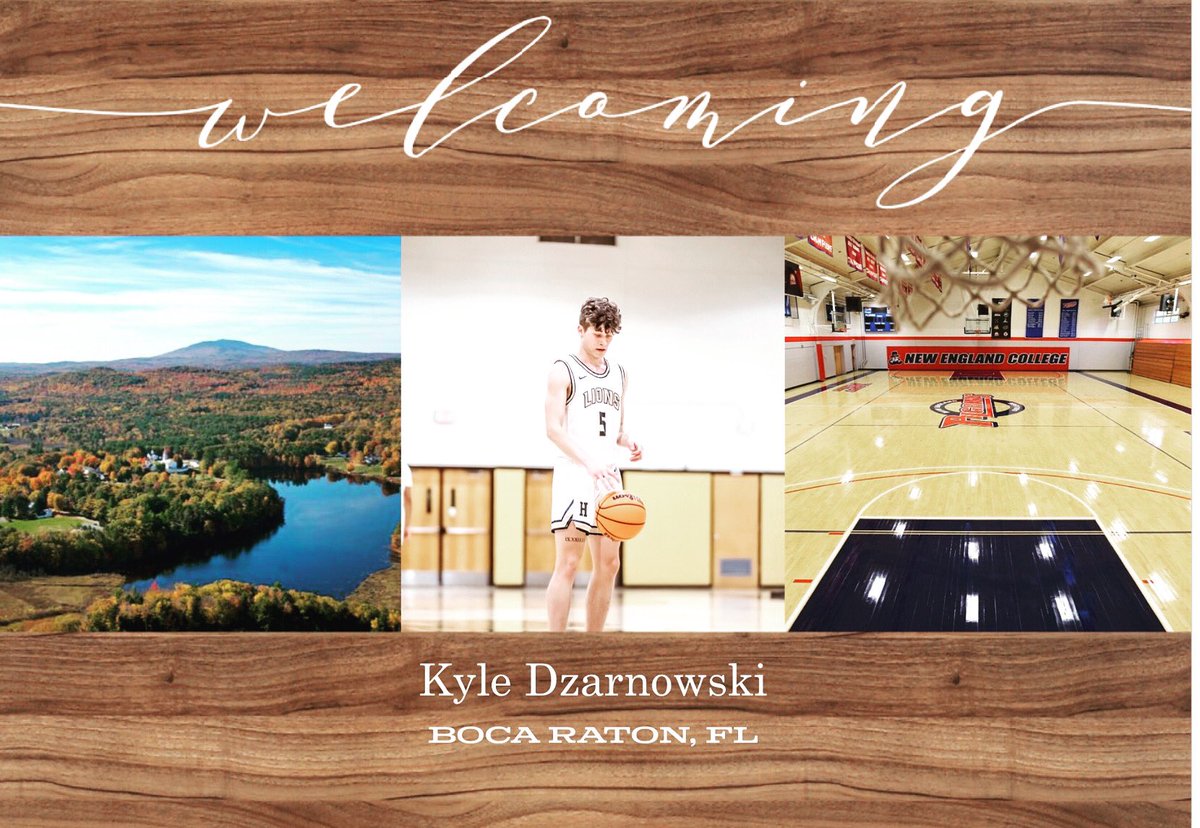 Pilgrims_MBB's tweet photo. Next up, please join us in welcoming Kyle Dzarnowski from Boca Raton, FL! Kyle comes to Henniker after being named 2nd team all district and all county honorable mention. Kyle will be majoring in Sport Management. https://t.co/ohk5Q3Yv92