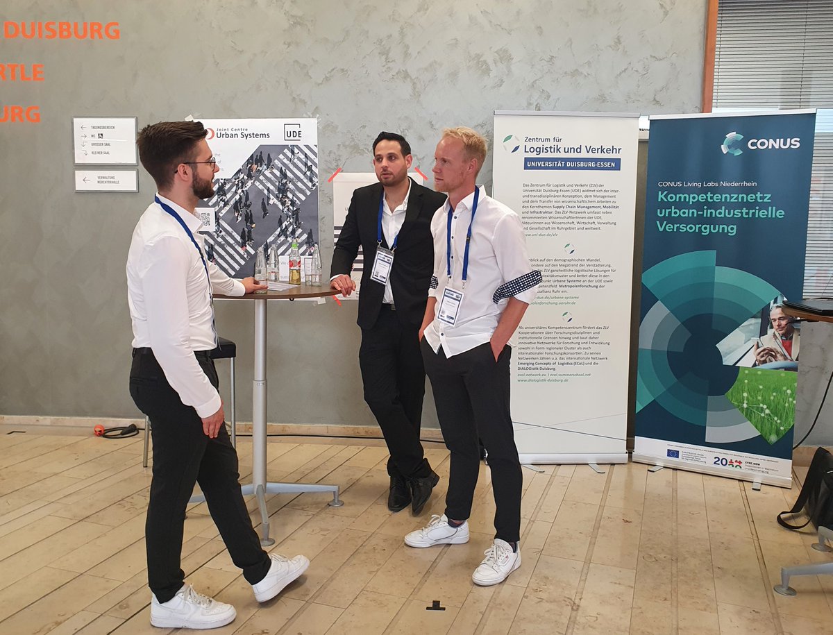 Meet us together with @ZLV_UDE &amp; <a href="/CONUS_NRW/">CONUS NRW</a> at todays <a href="/wifo_mobilitaet/">Wissenschaftsforum Mobilität</a>. We are in the hallway!