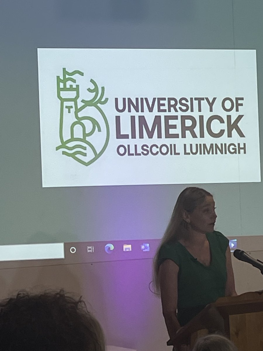 Dr Sindy Joyce, newest addition to the Sociology Department at UL, introducing the ITAJ Project.  #ITAJ