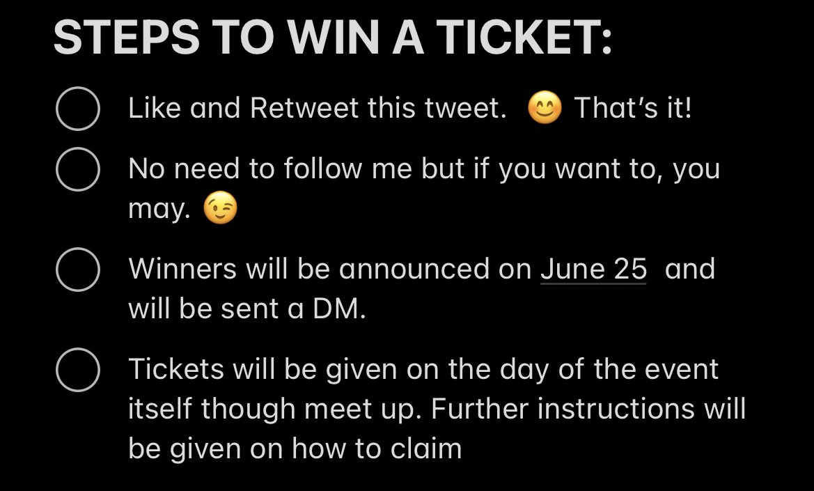 leirie_'s tweet photo. ✨GIVEAWAY✨

Ro Woon in Manila Giveaway 💕
 
📌 1 winner of Upper Box 406 ticket
📌 1 winner pf Lower Box 218 ticket

👇🏻 Kindly see attached photo on the mechanics.

GOOD LUCK! 😘 

#RowoonLiveInManila #RowoonInManila #Kmmunity #GlobeKmmunity #Giveaway 
#Rowoon https://t.co/b3VkkSOcOe