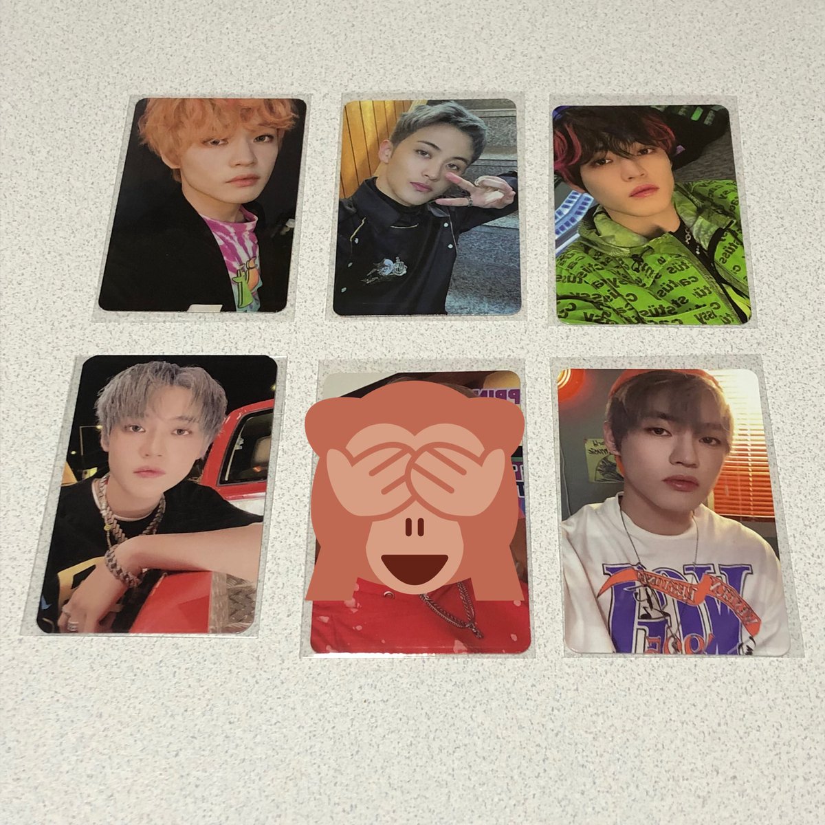 ygmn0613's tweet photo. NCT DREAM Beatbox  GlitchMode HelloFutureトレカ 交換 

【譲】マーク チョンロ(画像1枚目のもの)

【求】ジェノ ジェミン(画像2~4枚目❤️のもの)

郵送希望です。条件の合う方いましたら気軽にリプ、DMお願い致します🙏 https://t.co/lxQ1NzB8tt