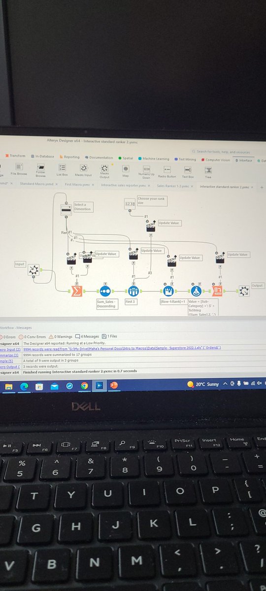 Guys, I think I'm finally making a breakthrough with #alteryx ...I ACTUALLY UNDERSTAND MACROS!!!🎉🎉 #datafam