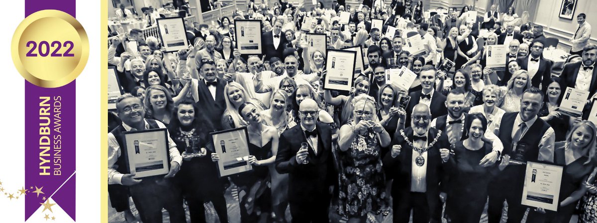 plus24agency's tweet photo. Congrats to all the winners at last week's #HyndburnBusinessAwards!
We were delighted to sponsor the Large Business of the Year category which was won by @BarcodeLogistic ๐ฅณ
And we love the full group photo where it looks like it's Rik's birthday party ๐ #HBA22 https://t.co/xj1tyWnWFF