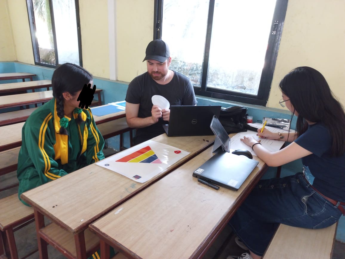 VictorBankler's tweet photo. Today is the last day of my research trip to Kathmandu, Nepal! 🇳🇵During these days me and my research team of Nepalese, Chinese and Swedish colleagues have visited 6 schools to conduct research with secondary school students. Namaste! 🙏 https://t.co/V55R4NQSnd