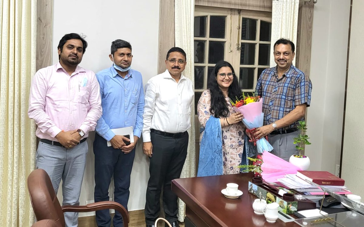 CII4ER's tweet photo. Bihar is one of the best markets for doing business | Megha singh,Public Policy Associate, Uber India and South East Asia during courtesy meeting with Development Commissioner, @VivekKumarSingh, @bihargov. @CIIbihar facilitated the meeting. #BuildingEast https://t.co/L0DnVqCz6n