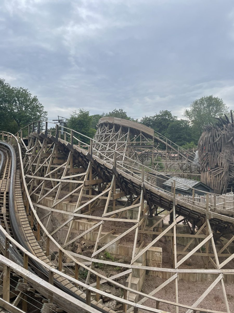 What did your CDT teachers do today? Went on a roller coaster made of wood, obviously!