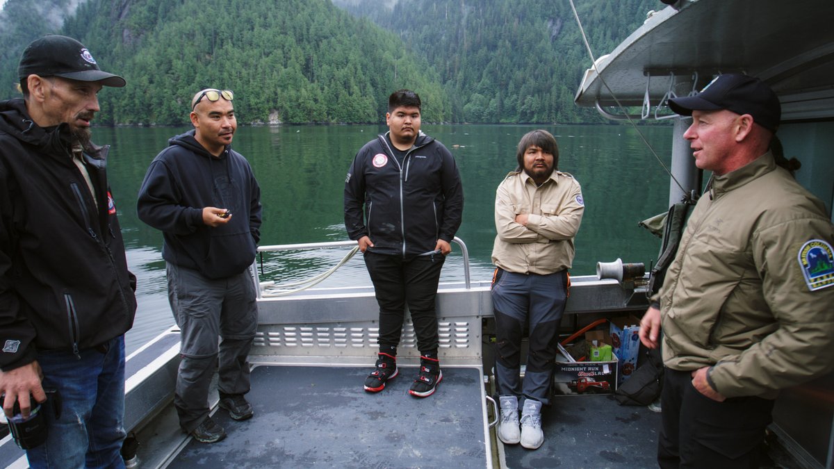 Our coastal guardian watchmen program is one of the best in Canada. We recently got granted #BCParks authority for enforcing conservation measures—a Canadian first, and a huge step for #reconciliation. Thanks @GeorgeHeyman and BC for the support.