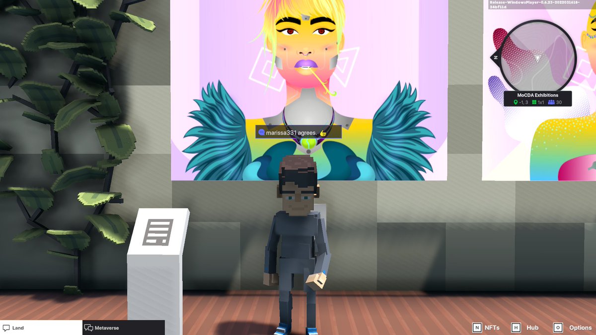 CherryRemarsi's tweet photo. @TheSandboxGame @worldofwomennft I just participated in the #TheSandbox weekly contest for a chance to win 200 mSAND! I found the art piece, check out my screenshot below!
👇 https://t.co/C6QfBRdp59