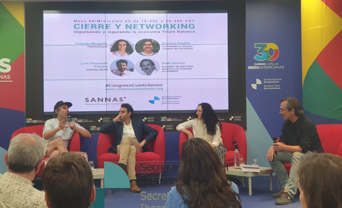 bemariposa_'s tweet photo. AHORA - Impulsando y regulando la economía #TripleBalance 
@YolandaMinguito , @Lfpizarrogarcia y Horacio “Chacho” Puebla.

Modera @inaki_satt 
@SomosSANNAS @SEGIBdigital https://t.co/i1yVoPUm5Z