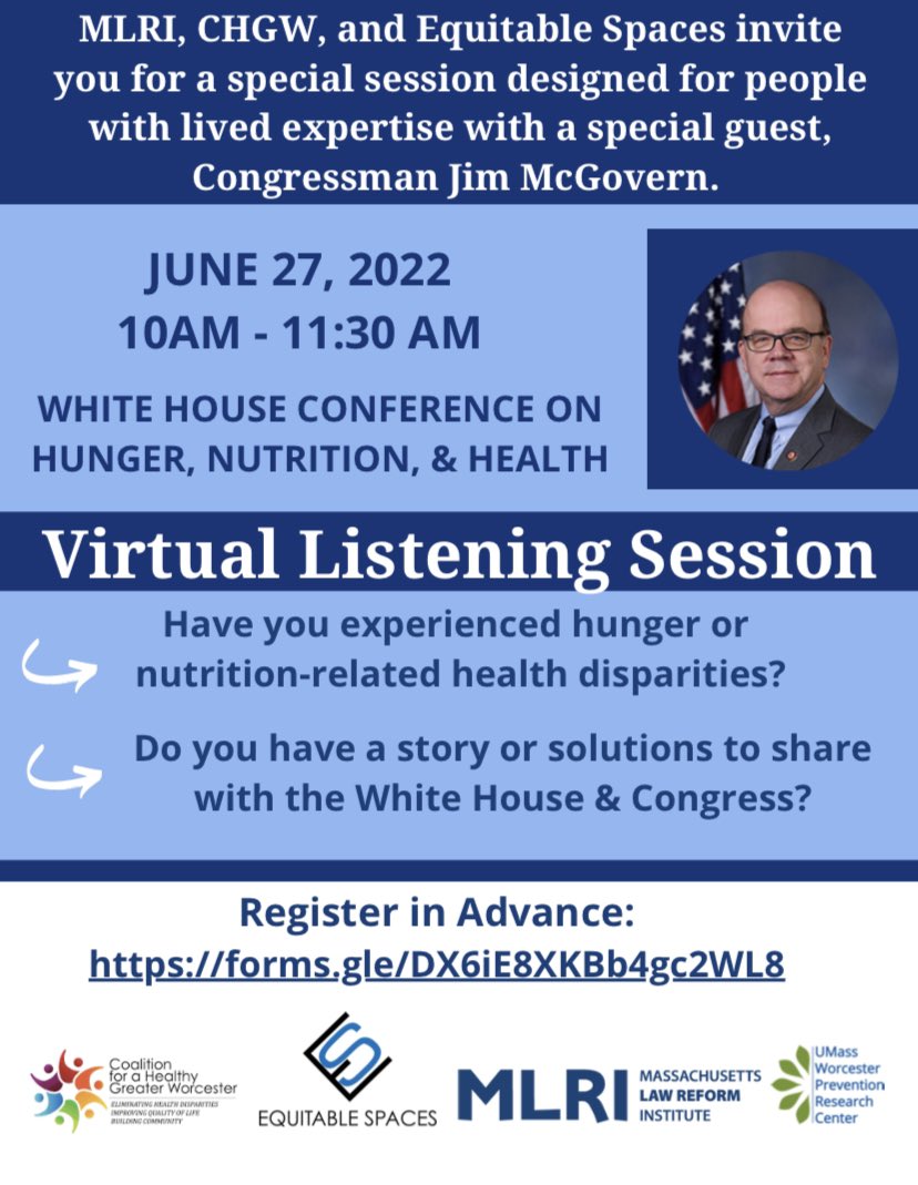 CouncilBoston's tweet image. Do not miss this valuable opportunity to share your story and have your voice heard! Folks with lived experience pertaining to hunger and nutrition-related health disparities are encouraged to participate!

Please share with your communities!