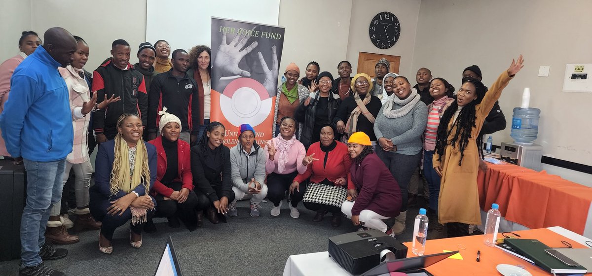 DrBonHealth's tweet photo. Today we are in Maseru, Lesotho with 9 community based organisations serving adolescent girls &amp; young women (AGYW). Discussing capacity strengthening for CBOs in HIV n SRH space. A great and engaging 1st day.  @GlobalFund @Yplus_Global @HerVoiceFund @teampata. https://t.co/ptW4DiXX6L
