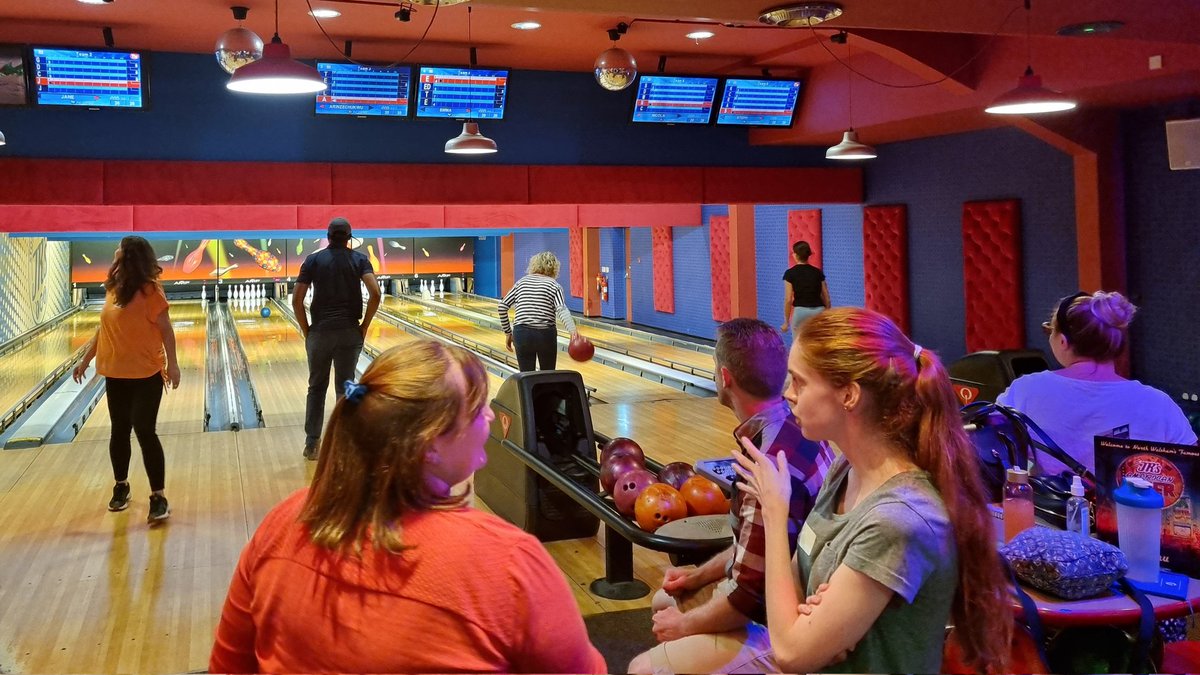 Team building at its best! 
GYW and NN <a href="/EastCoastPhysio/">EastCoast Physio</a> service development, followed by some bowling fun 🎳 <a href="/EastCoastCH/">EastCoastCH</a>
#wehavethebestteam