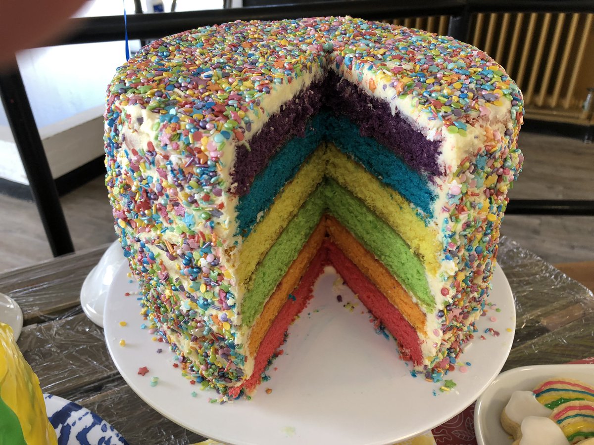 LRGSFood's tweet photo. Pride Day at school https://t.co/p3MoPBKb3N