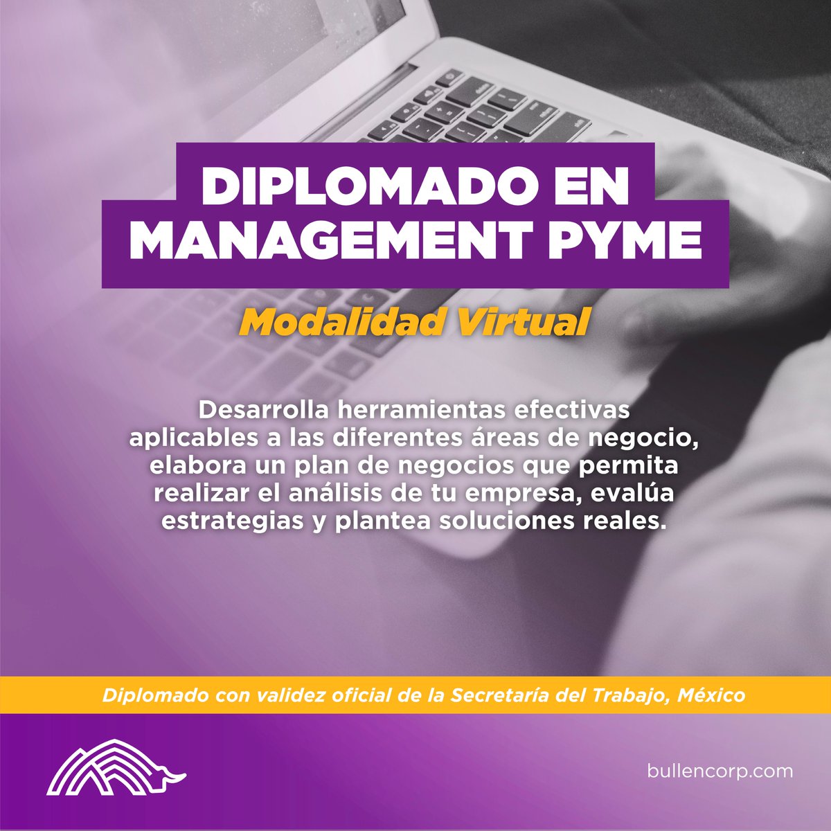 BullenCorp's tweet photo. Inscríbete al Diplomado #ManagementPYME y aprende a identificar todos los elementos esenciales a la hora de emprender un negocio. Crea estrategias, incrementa tus ventas y conoce el marco legal de tu industria. 

Más información: https://t.co/JM8N78fHKv 
WA: 55 6521 0280 https://t.co/6JNfb5eujp