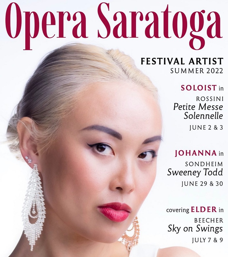 Angela Yam (B.A., music, '17) will sing the role of Johanna in Opera Saratoga's production of the Stephen Sondheim's "Sweeney Todd" on June 29 and 30.  For details ow.ly/At2M50JFW9H