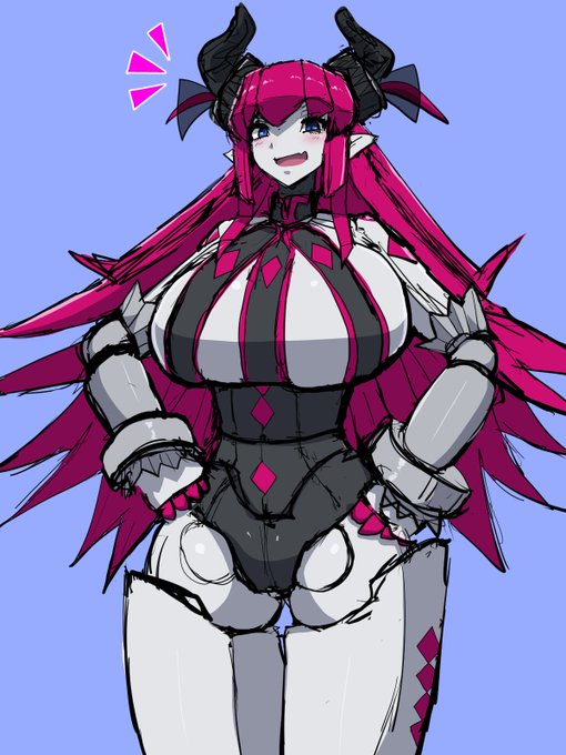 手癖で描いたメカエリチャン
だんだんデカくなる 